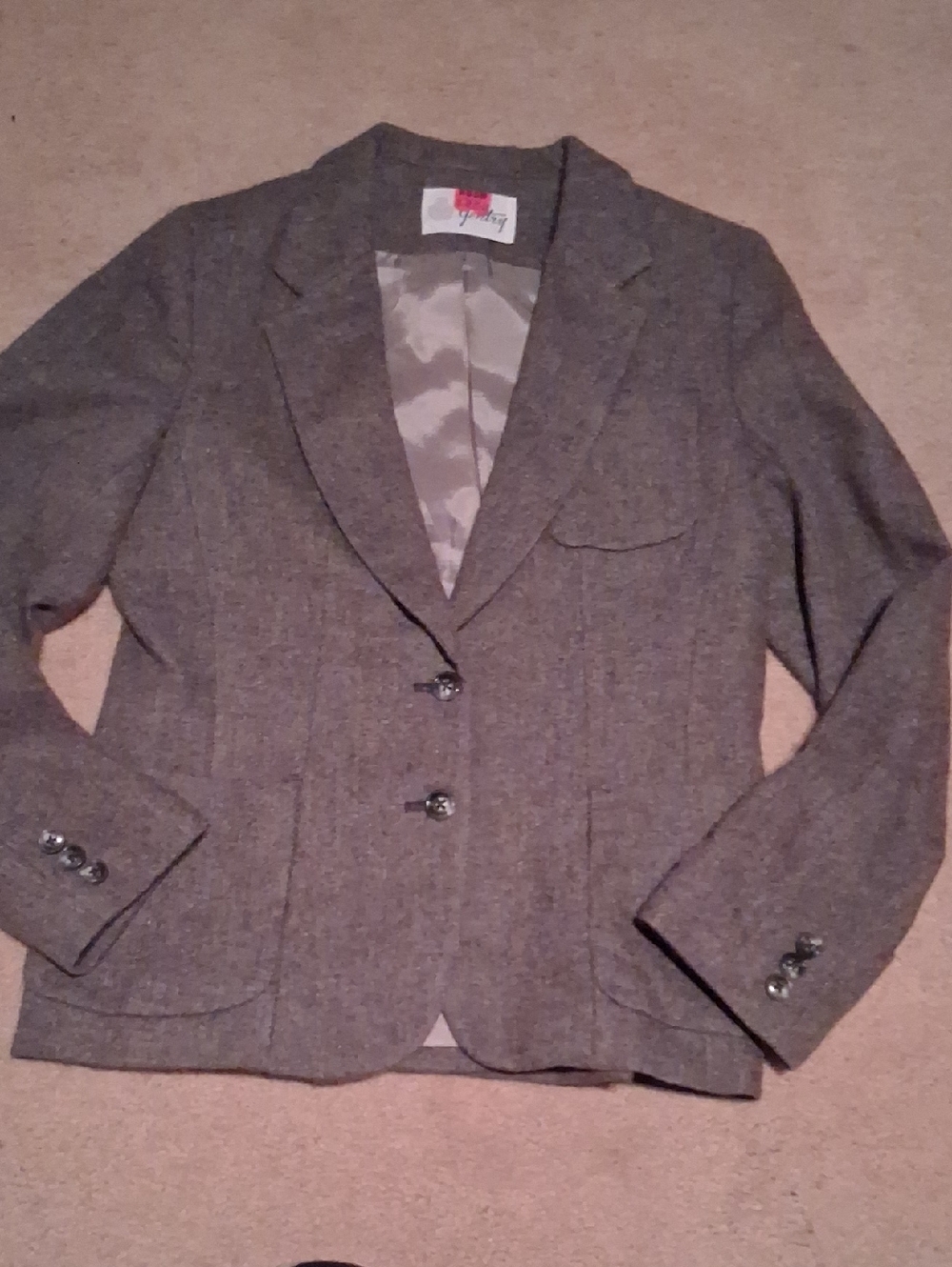 Entry Gray Women's Tailored Blazer